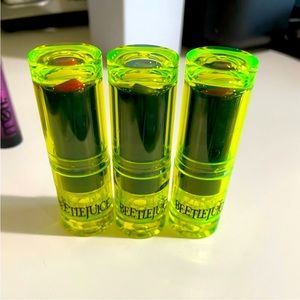 Beetlejuice Lipstick Trio Set by Melt Cosmetics 🪲🧃